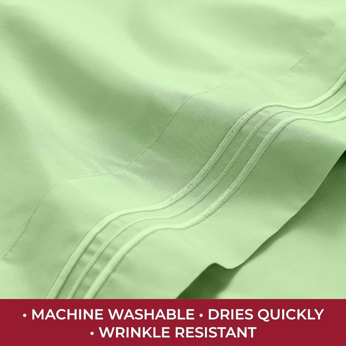 Juego de sábanas Mellanni RV Short Queen -Pistacho - Imagen 6