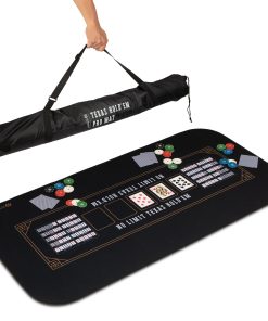 Tapete de póker profesional de 47"X23" / 70"X35" GAMBLUXE