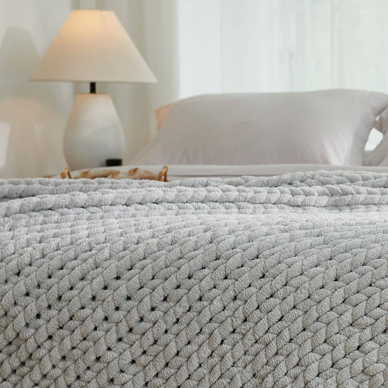 Manta de Lana de Punto Grueso Esterra, Nueva Versión - Imagen 7