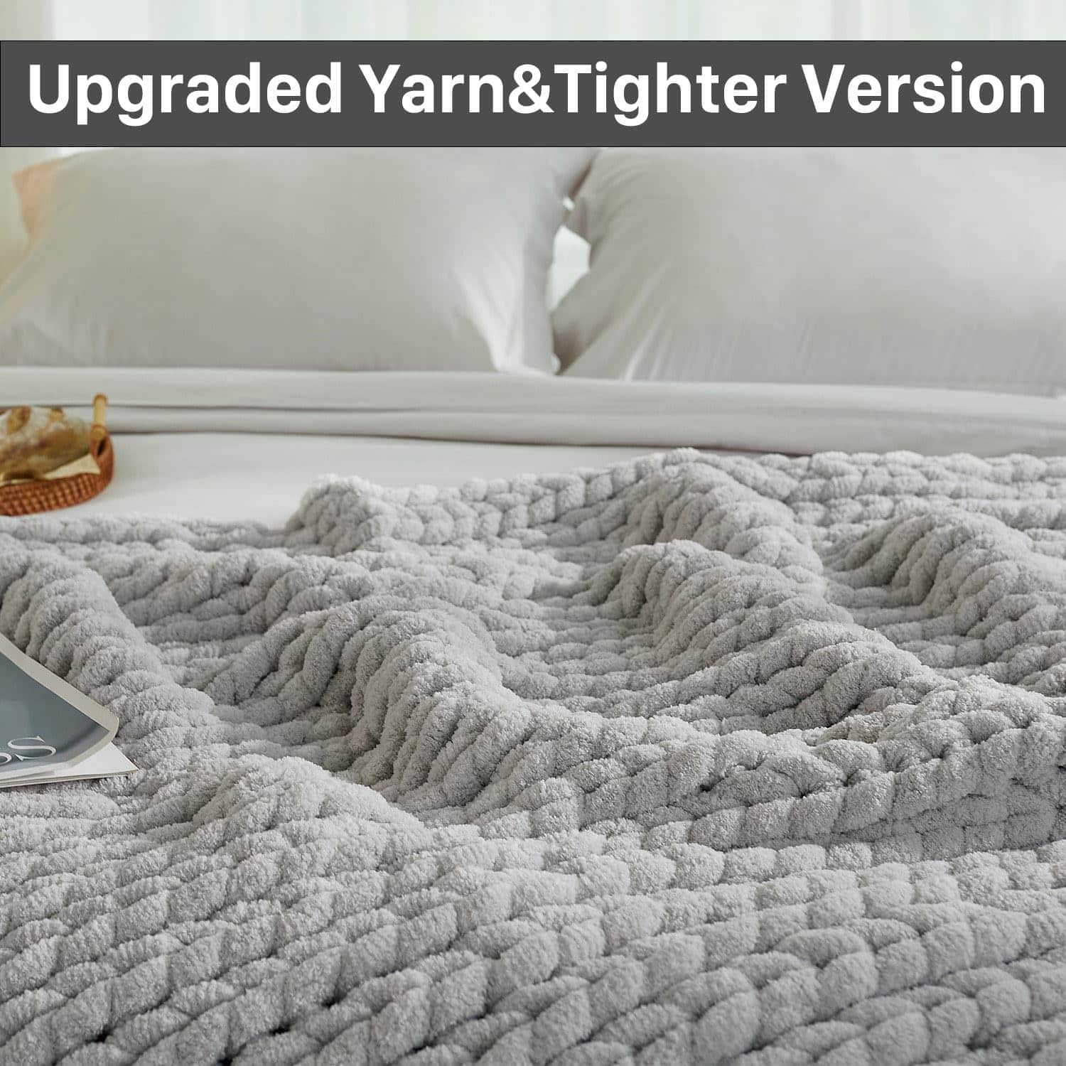 Manta de Lana de Punto Grueso Esterra, Nueva Versión - Imagen 5