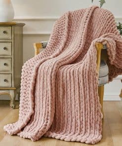 Manta de Punto Grueso Esterra Versión Recién Mejorada,