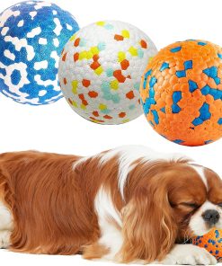 Pelotas de goma duraderas para perros masticadores