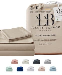 Juego de sábanas de bambú de lujo | Tamaño -Dune