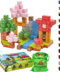 Bloques Magnéticos de Construcción 120 Piezas - Set Mundo