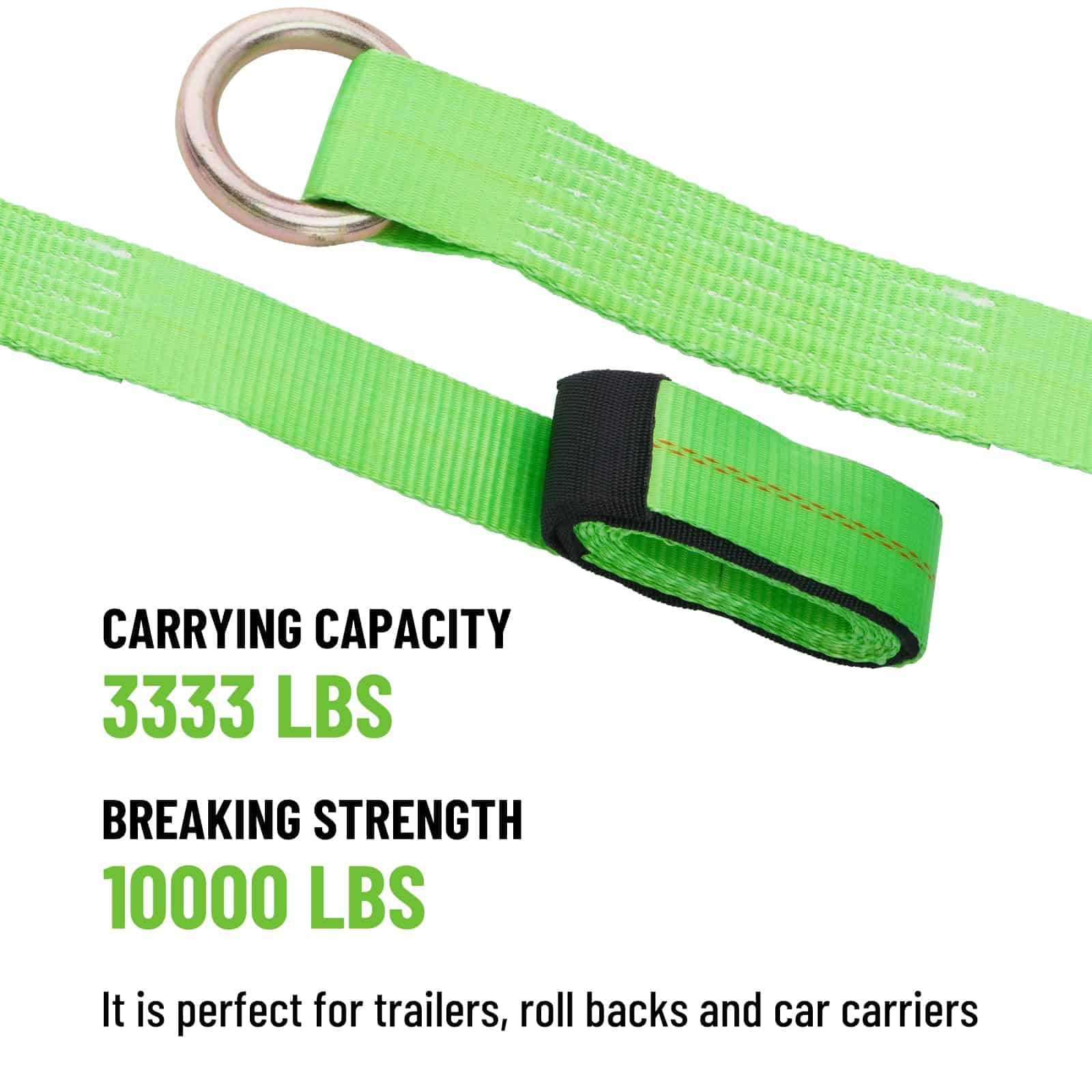 SPARKWHIZ Amarras para Coche con Ganchos de Fijación - Imagen 7