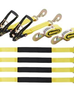 Correas de amarre para automóviles SPARKWHIZ con ganchos