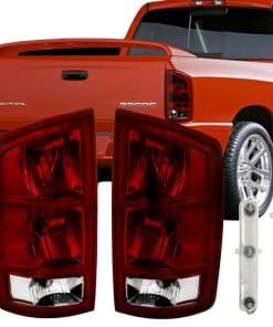 Luces traseras WEISIGAO con placa de circuito para Dodge