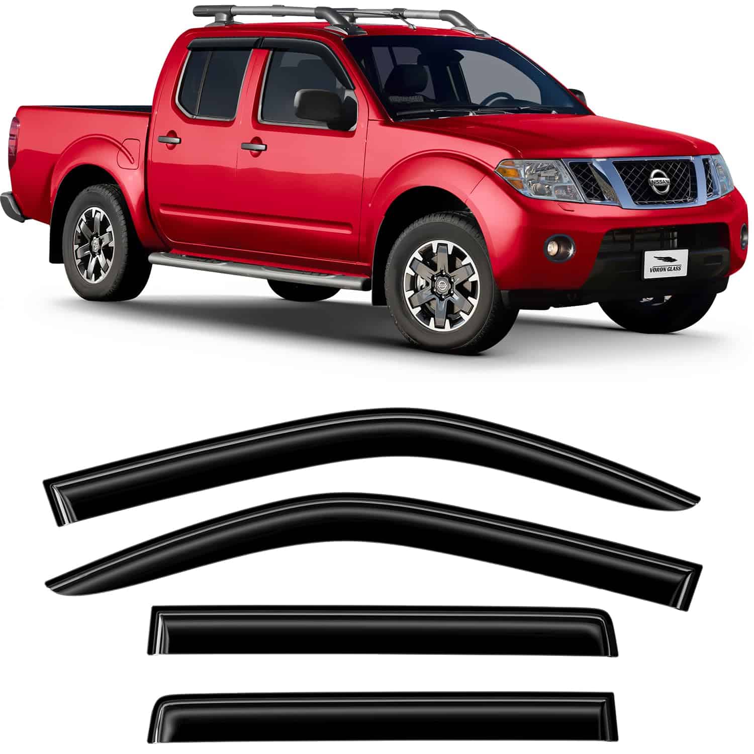 Voron Glass Deflectores de Lluvia de Alta Durabilidad con