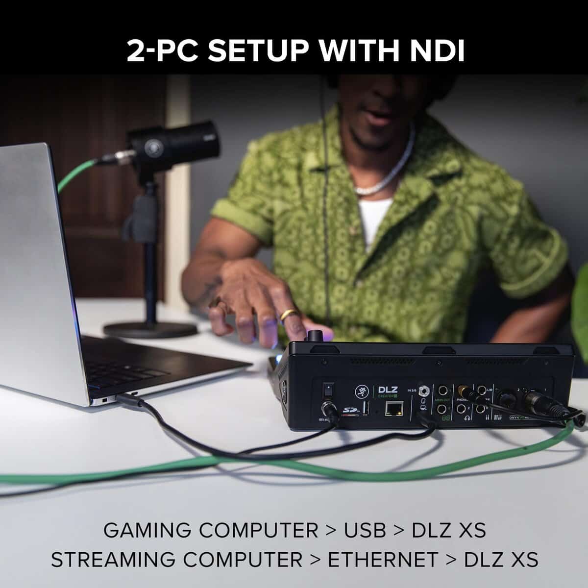 Mackie DLZ Creator XS Compact 6-canal Mezclador Digital - Imagen 4