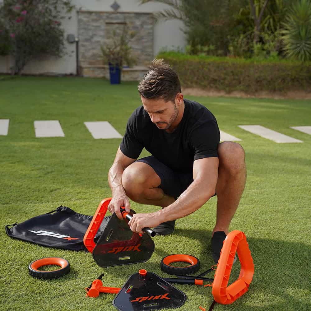 Rolo SpinX: Juego de Rueda Giratoria al Aire Libre - Juego - Imagen 4