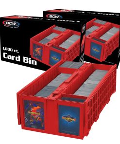 BCW Cubo para Tarjetas Coleccionables - Capacidad para 1600
