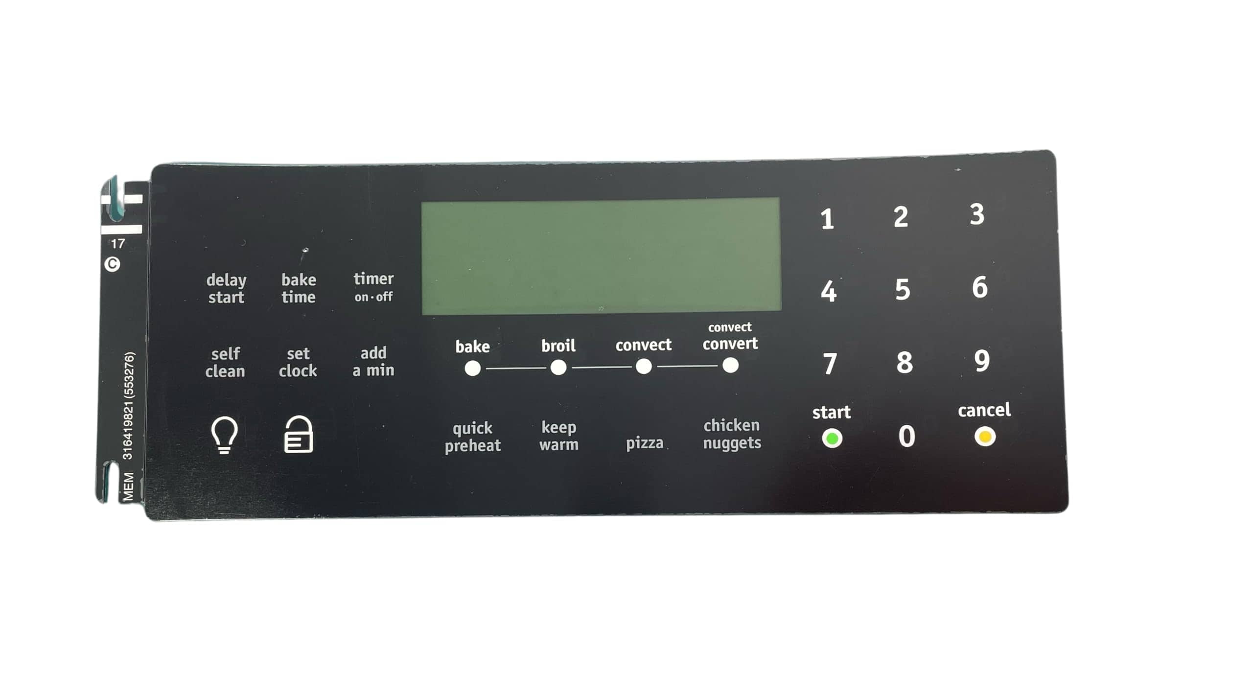 Reemplazo de Membrana Negra para Horno de Rango