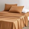 Juego de sábanas Chezmoi Collection Charisma -Terracota