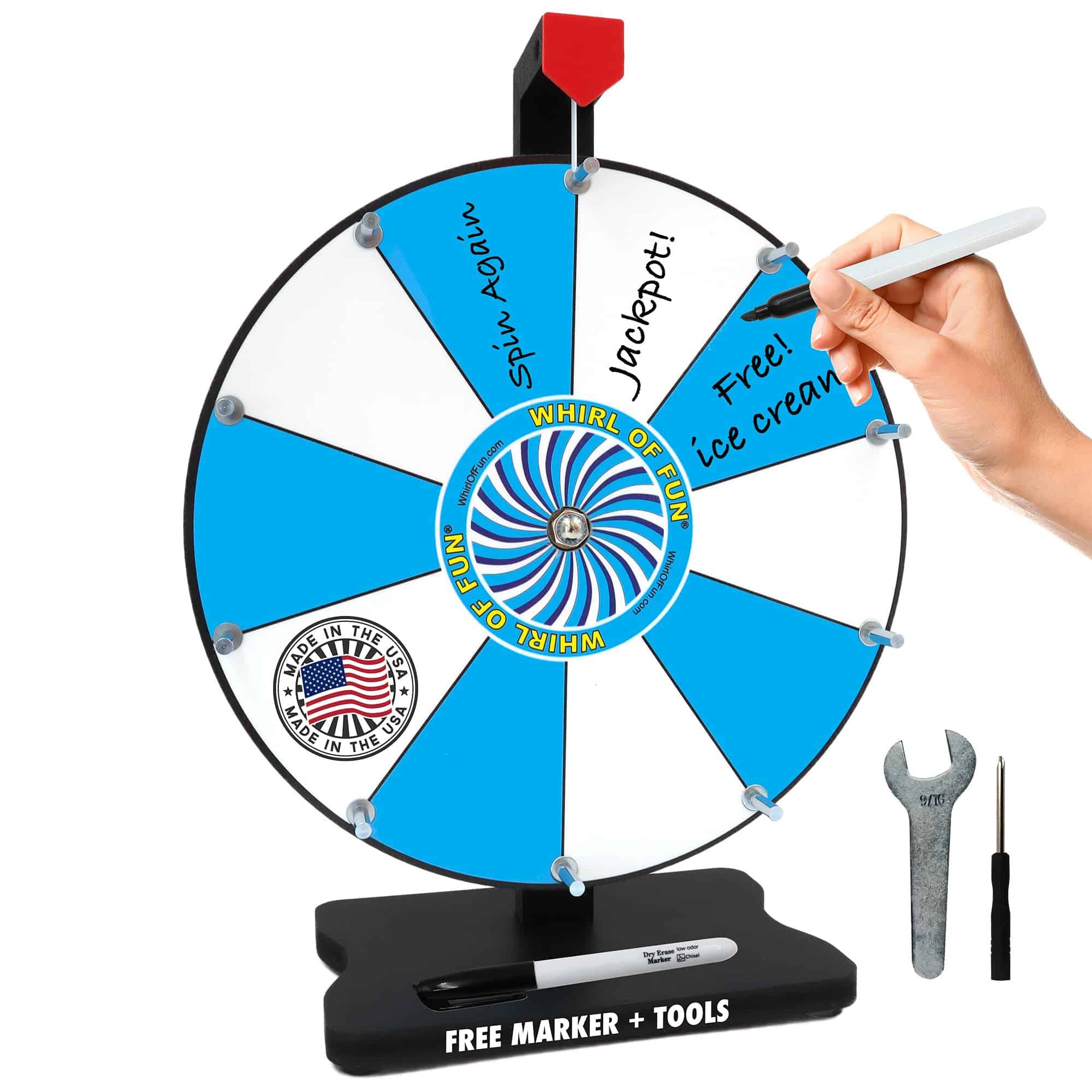 Ruleta de diversión de 12 pulgadas - Ruleta giratoria para