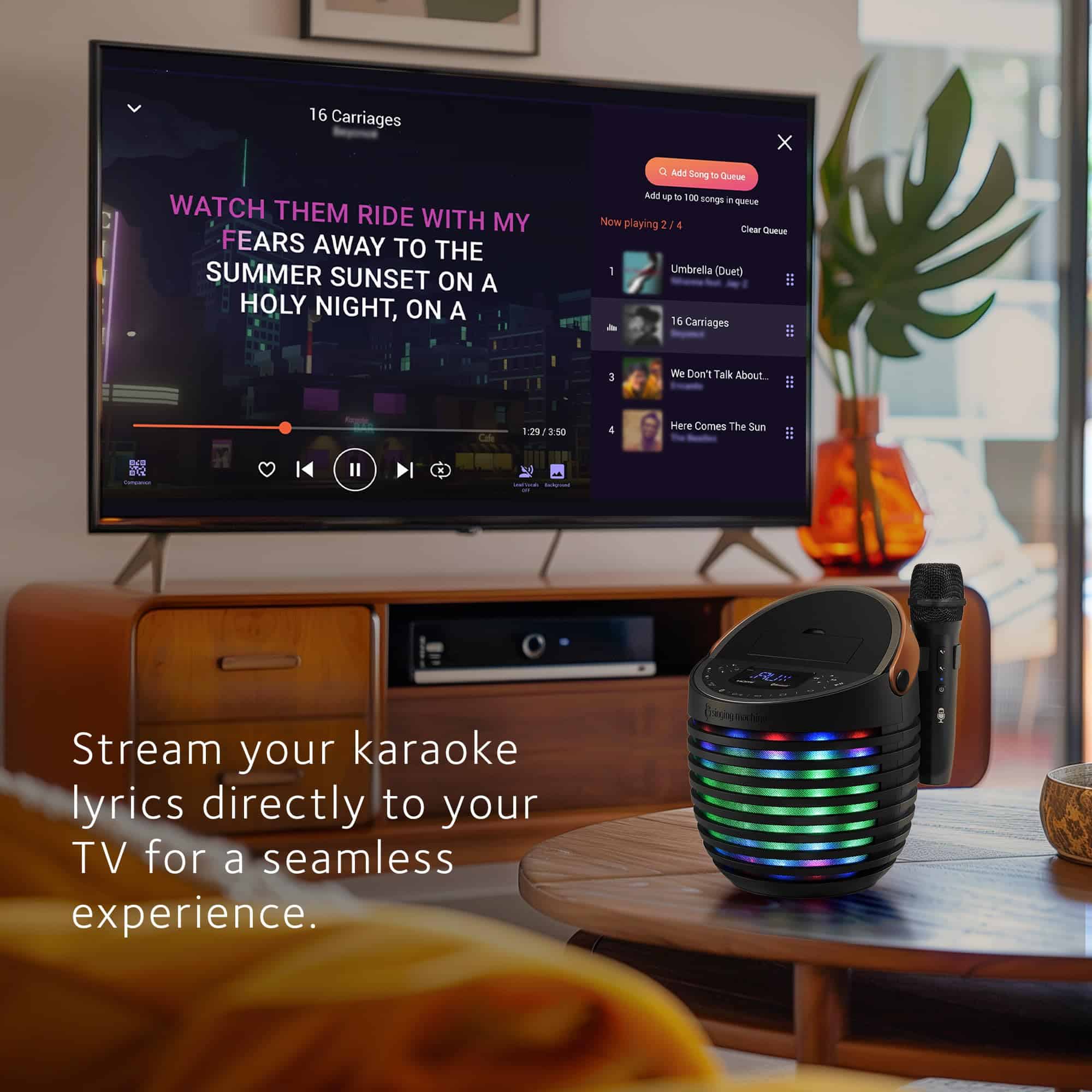 Sistema de Karaoke Singing Machine para Adultos y Niños con - Imagen 4