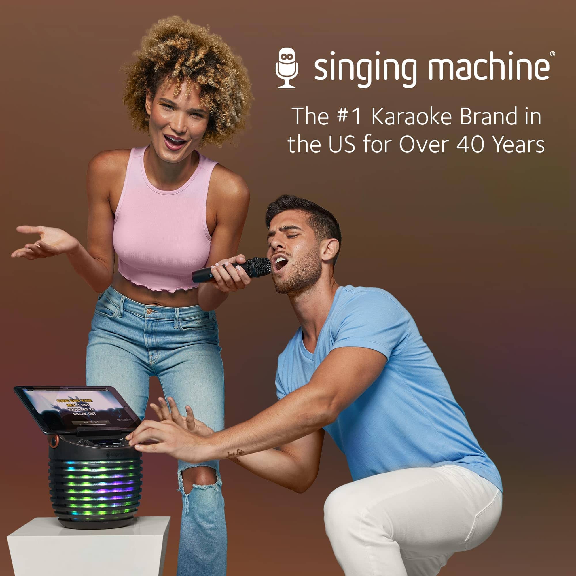 Sistema de Karaoke Singing Machine para Adultos y Niños con - Imagen 8