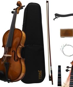 YYDINA Violín Conjunto con Estuche y Accesorios - Madera