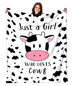 Manta de Vaca LEISIFUL Regalos para Mujeres, Regalos para