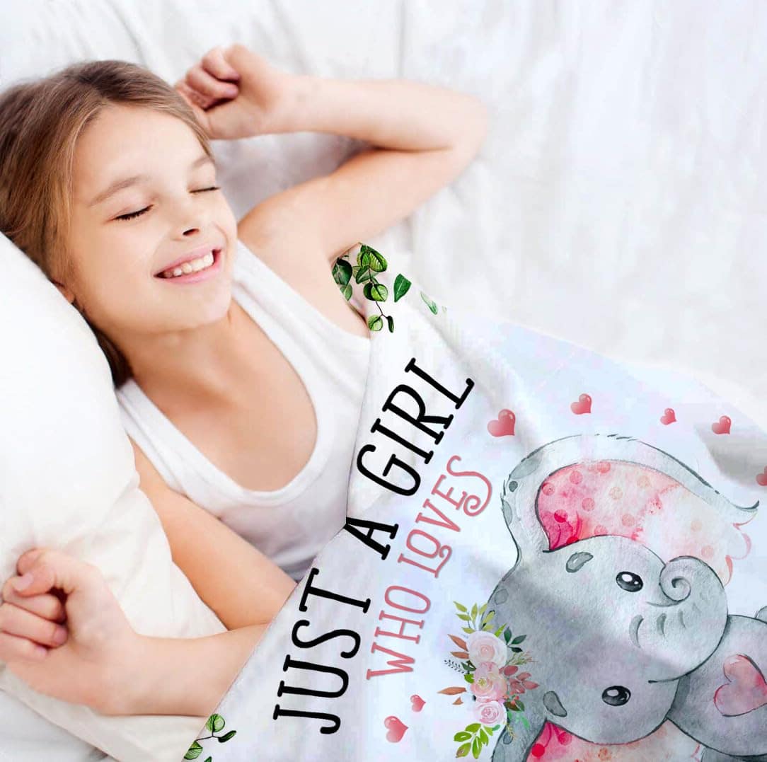 Manta de Elefante Regalos para Mujeres Regalos de Elefantes - Imagen 6