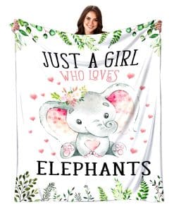 Manta de Elefante Regalos para Mujeres Regalos de Elefante