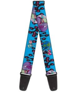 Correa de guitarra Nickelodeon Buckle-Down, Invader Zim GIR