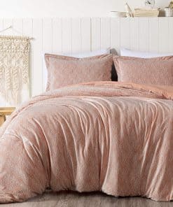 Juego de Edredón de Terciopelo 3 Piezas Chezmoi Collection