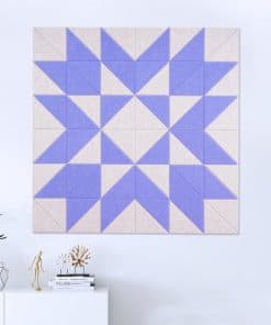 AtawLege 72 Pack Triangular Art Acoustic Panels, 47.3" x