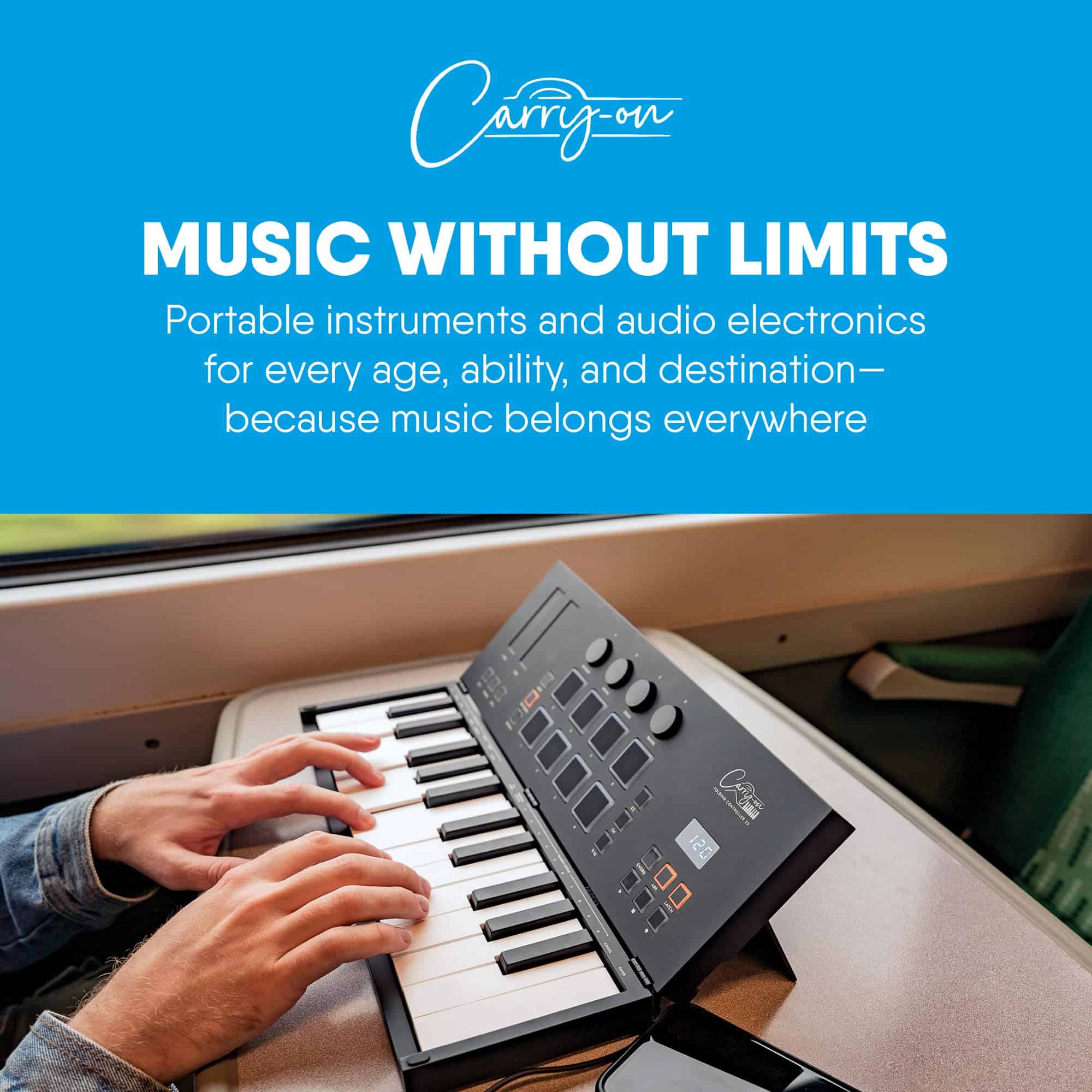 Controlador MIDI Plegable Portátil de 25 Teclas - MIDI por - Imagen 8