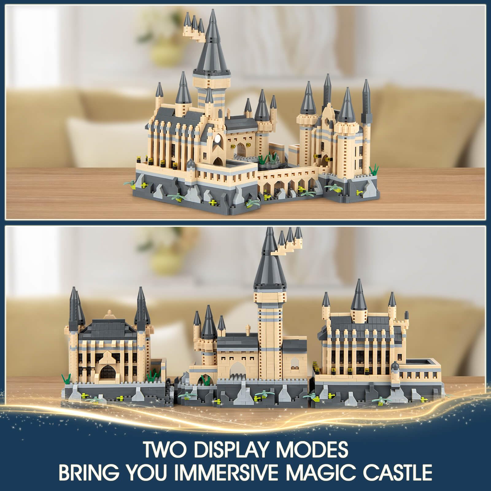 Set de Construcción Castillo Mágico Vziimo, Kit de Micro - Imagen 7