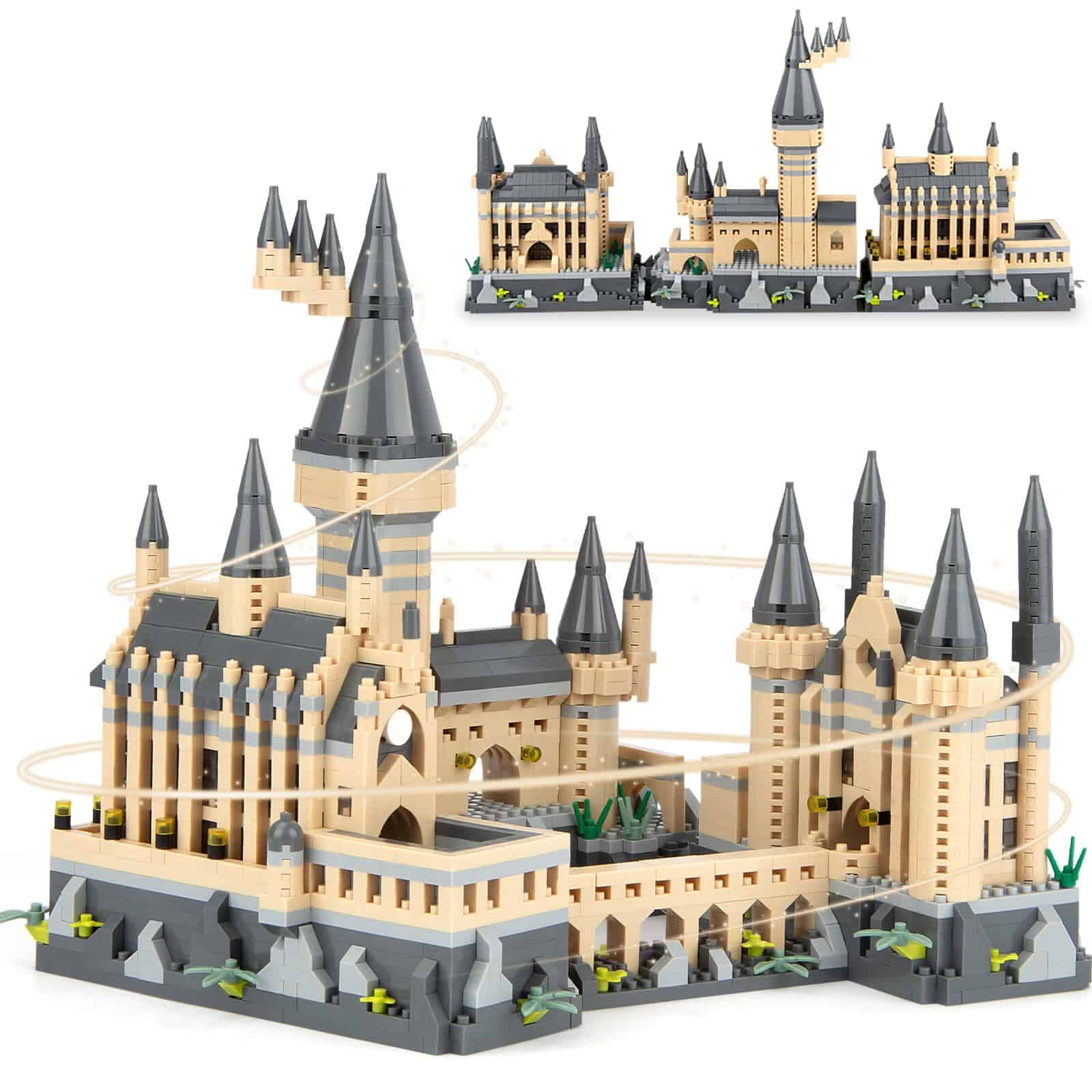 Set de Construcción Castillo Mágico Vziimo, Kit de Micro