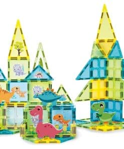 Dinosaur Magnetic Tiles Building Blocks 3D Juguete