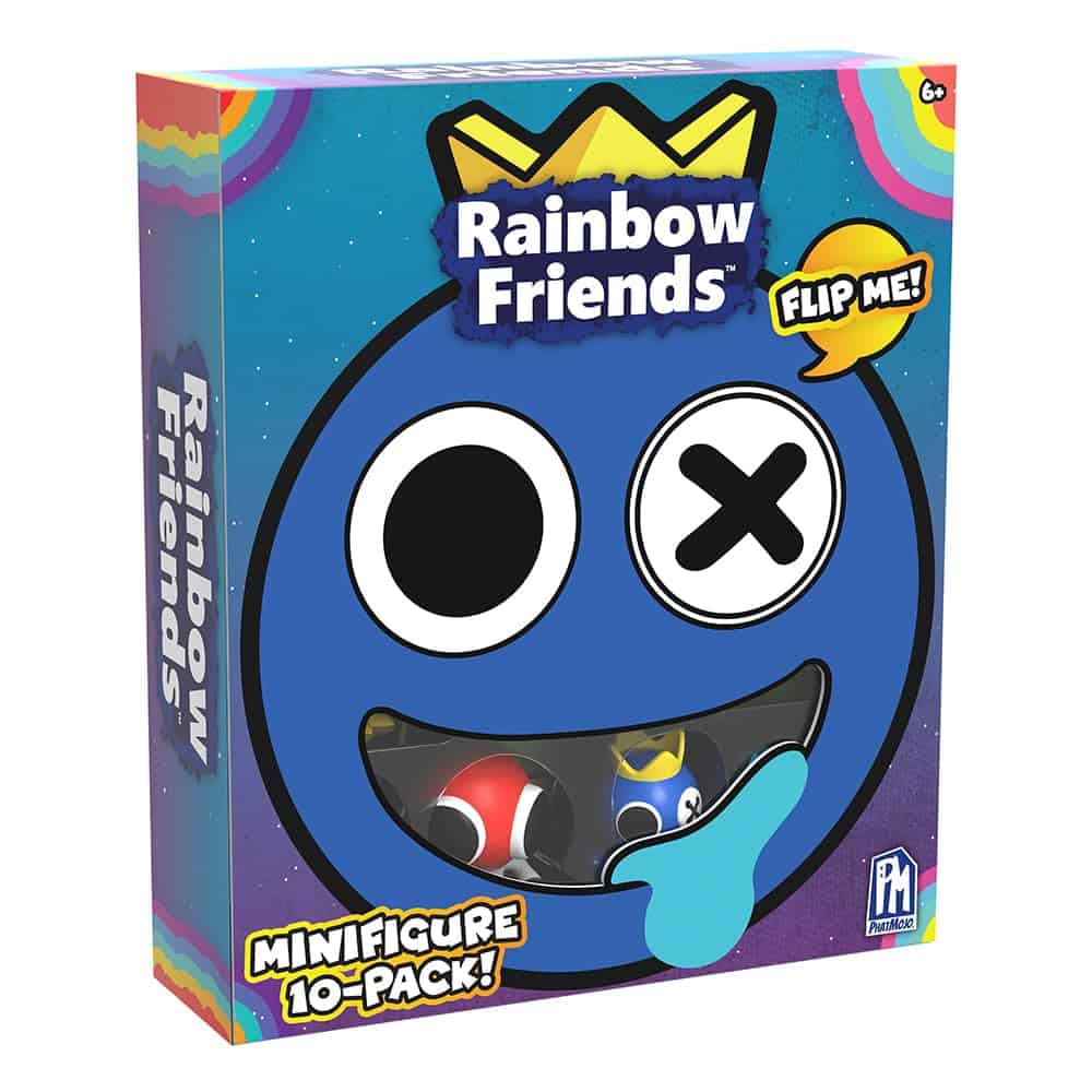 Rainbow Friends - Set de Coleccionista de 10 Minifiguras
