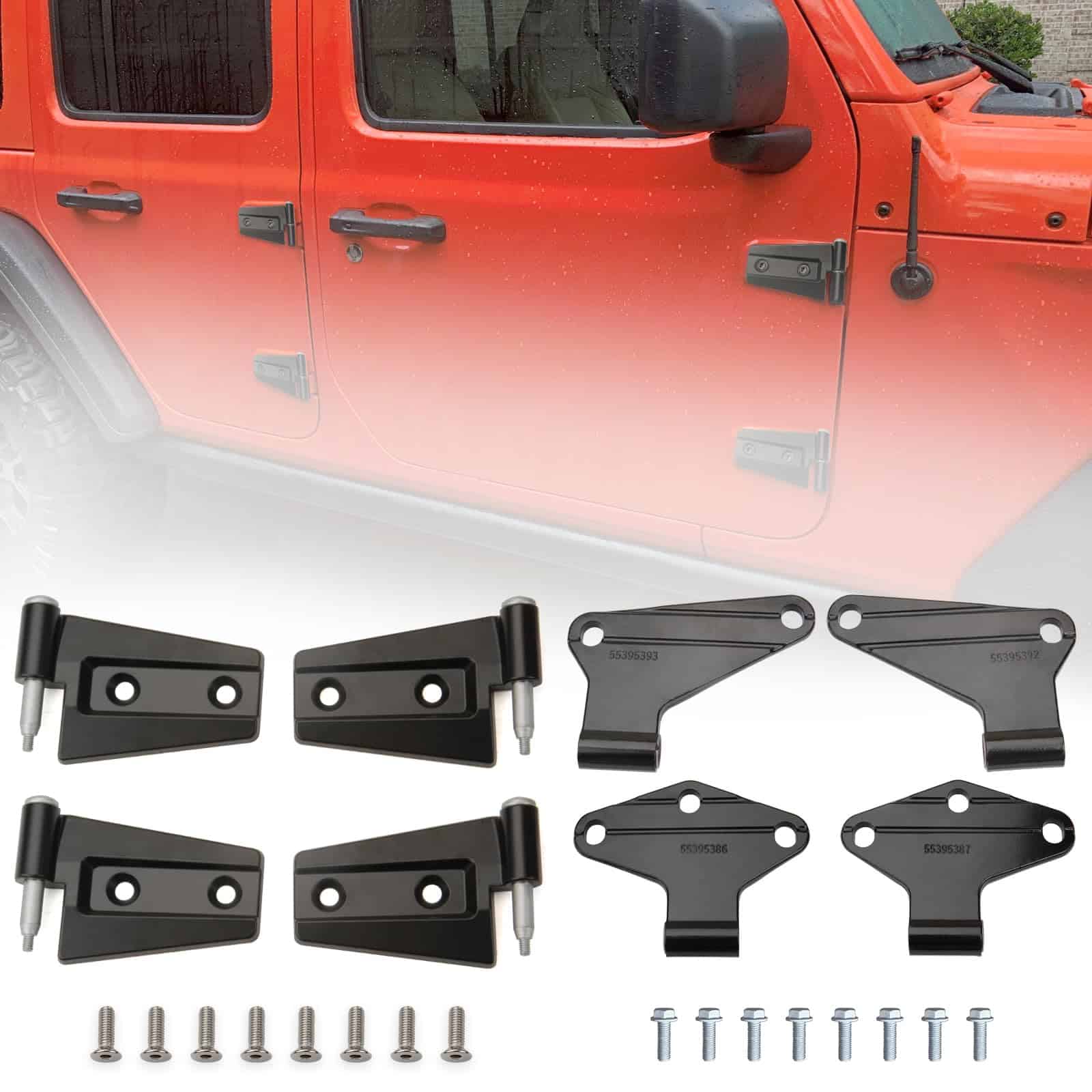 Kit de Bisagra de Puerta MITZONE Compatible con Jeep