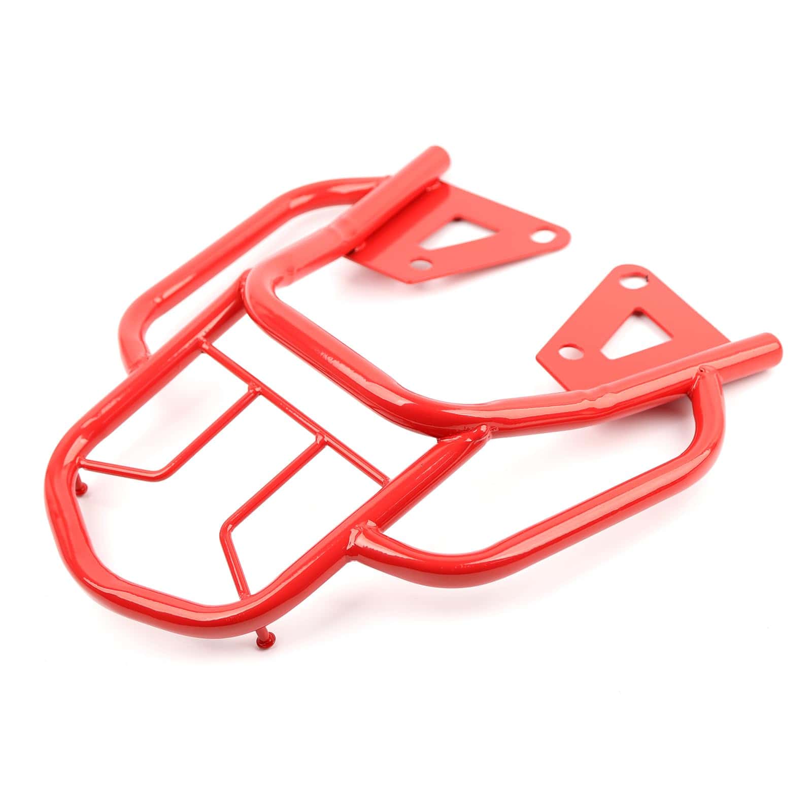 Portaequipajes trasero para motocicleta con pasamanos en - Imagen 7