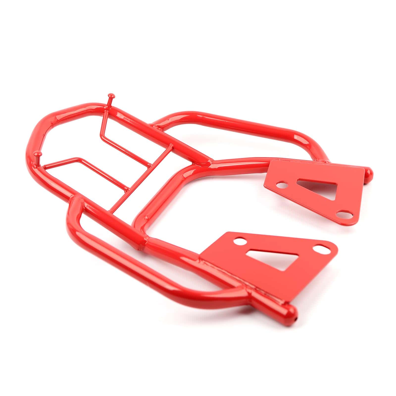 Portaequipajes trasero para motocicleta con pasamanos en - Imagen 8