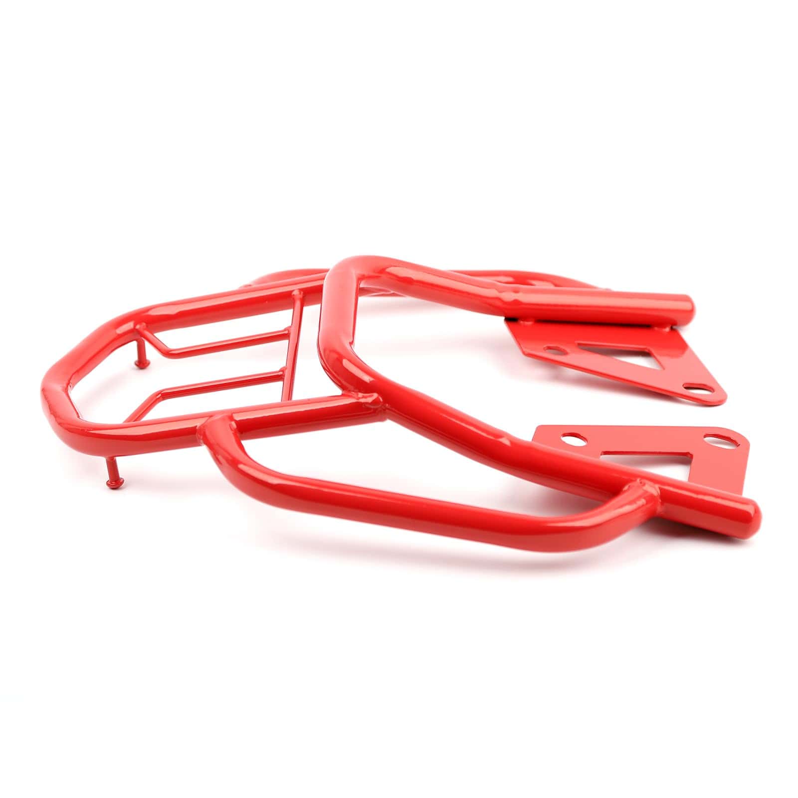 Portaequipajes trasero para motocicleta con pasamanos en - Imagen 9