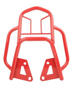 Portaequipajes trasero para motocicleta con pasamanos en