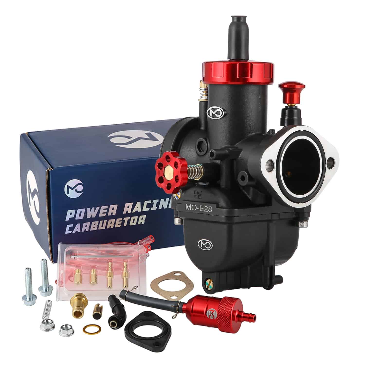 Carburador PE28 de 28mm con Jets de Carb para Motor de