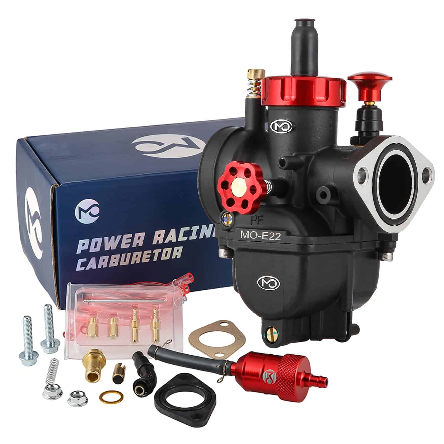 Carburador PE22 22mm Carburador de Alto Rendimiento con