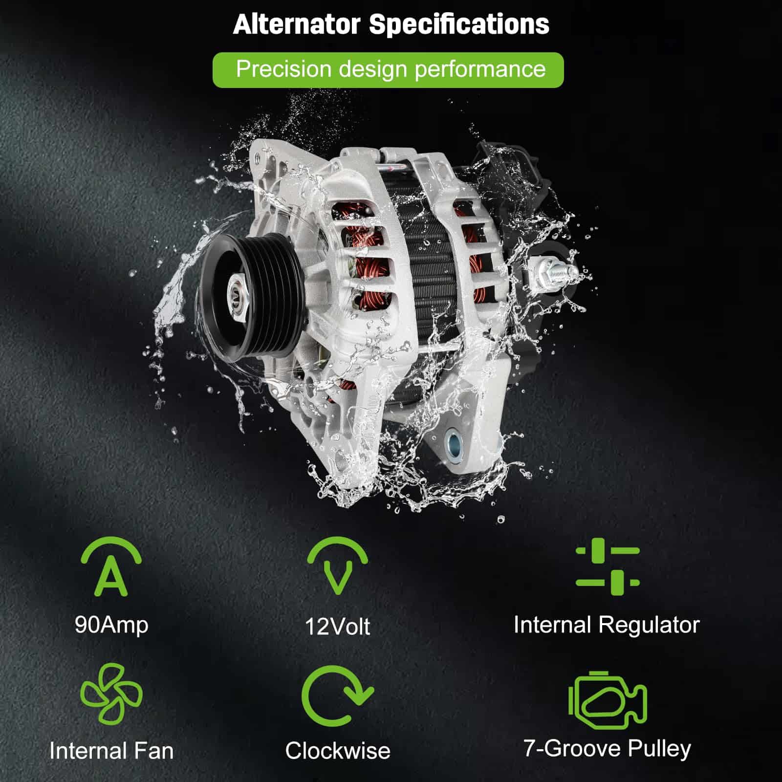 Alternador SCITOO de Repuesto para Kia Soul L4 (10-11) 1.6L - Imagen 6