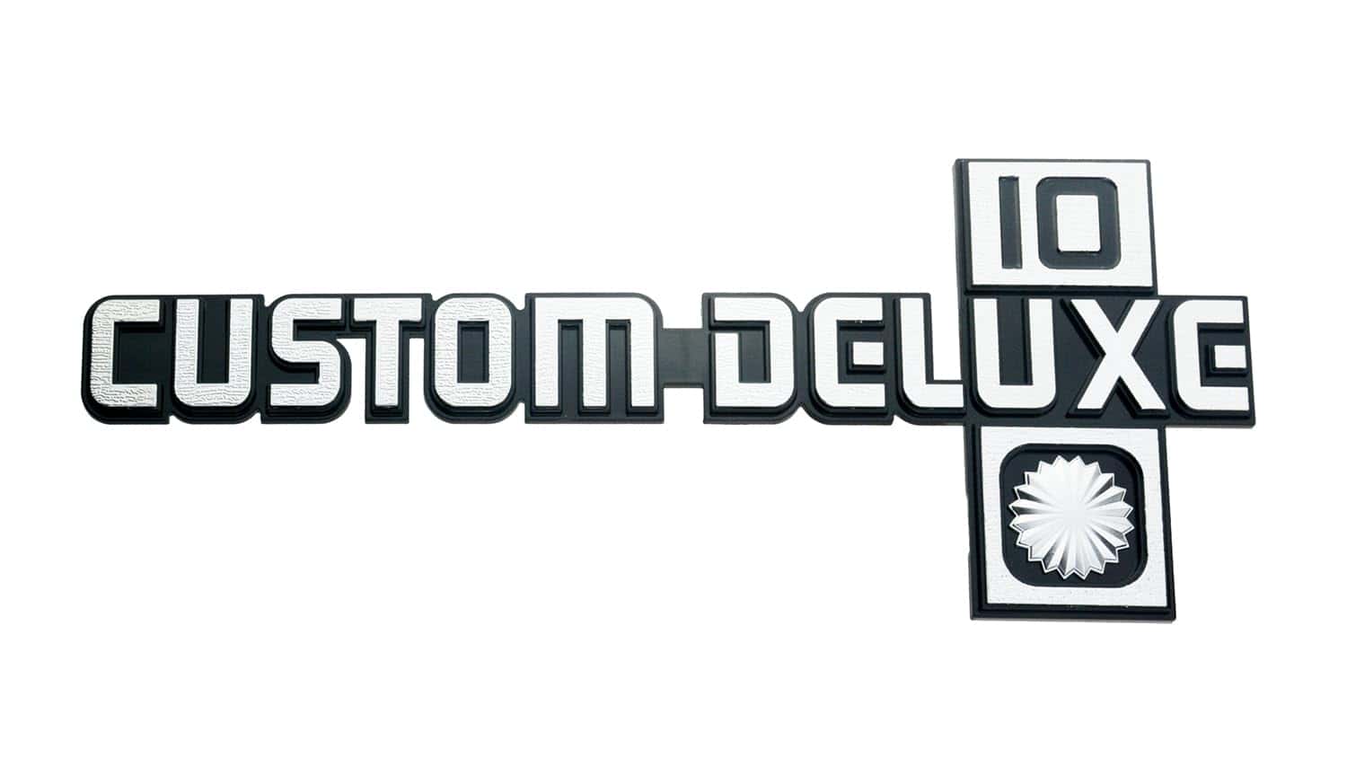 Emblema de guardabarros personalizado Deluxe 10 -Cromo - Imagen 3