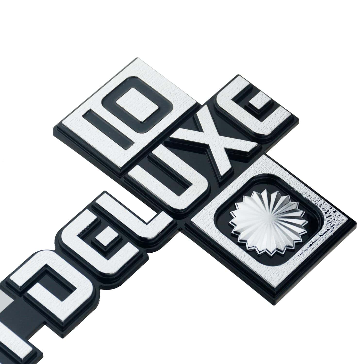 Emblema de guardabarros personalizado Deluxe 10 -Cromo - Imagen 5