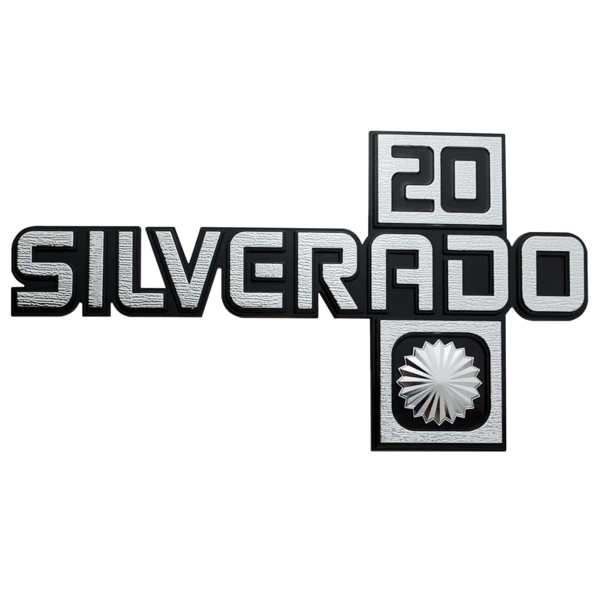 Emblema de Guardabarros 2 Piezas Silverado '20' 14026452 - - Imagen 3