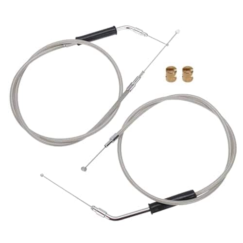 Kit de extensión de cable de acelerador y -Plata