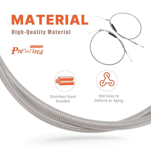 Kit de extensión de cable de acelerador y -Plata - Imagen 5
