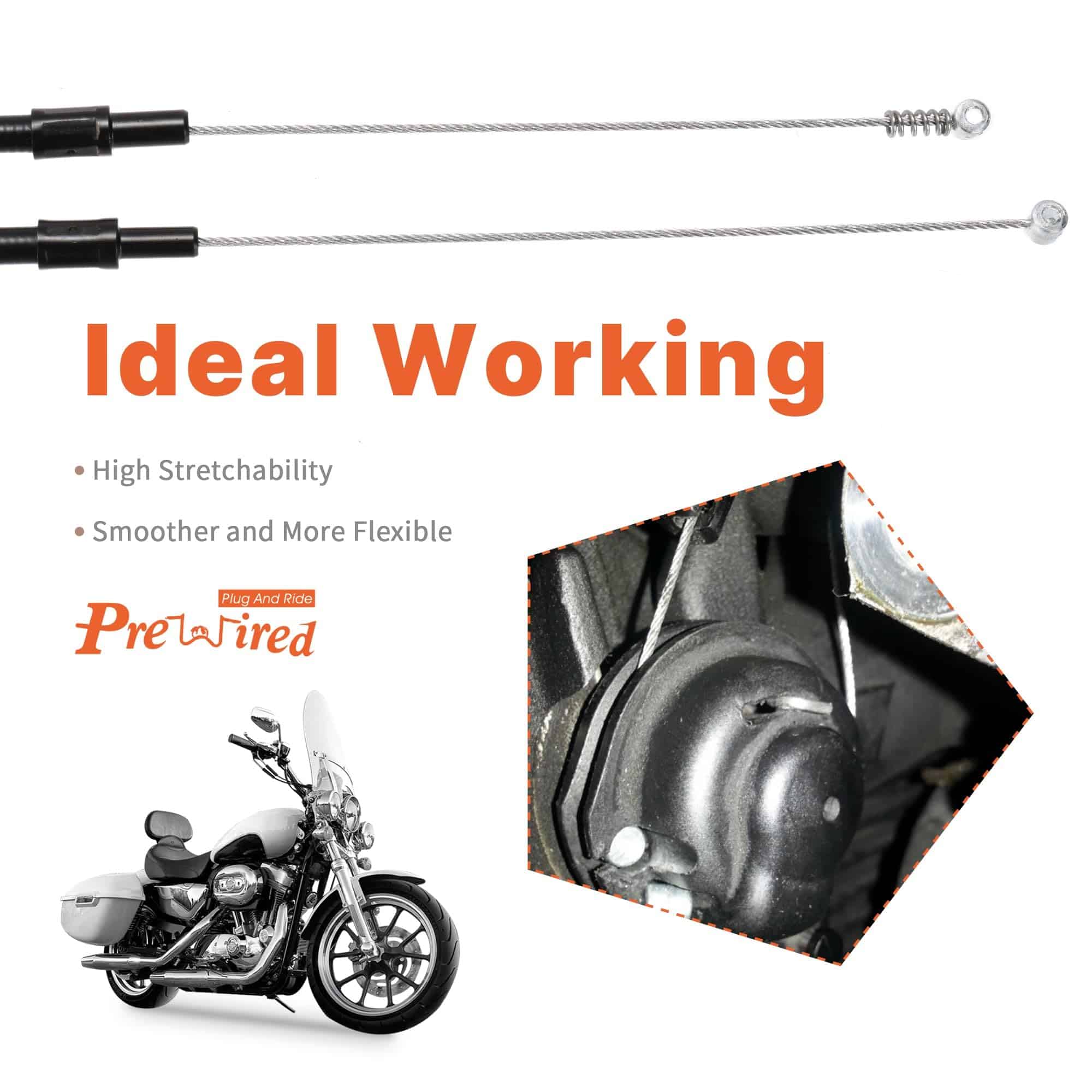 Kit de Extensión de Cable de Acelerador y -Negro - Imagen 6