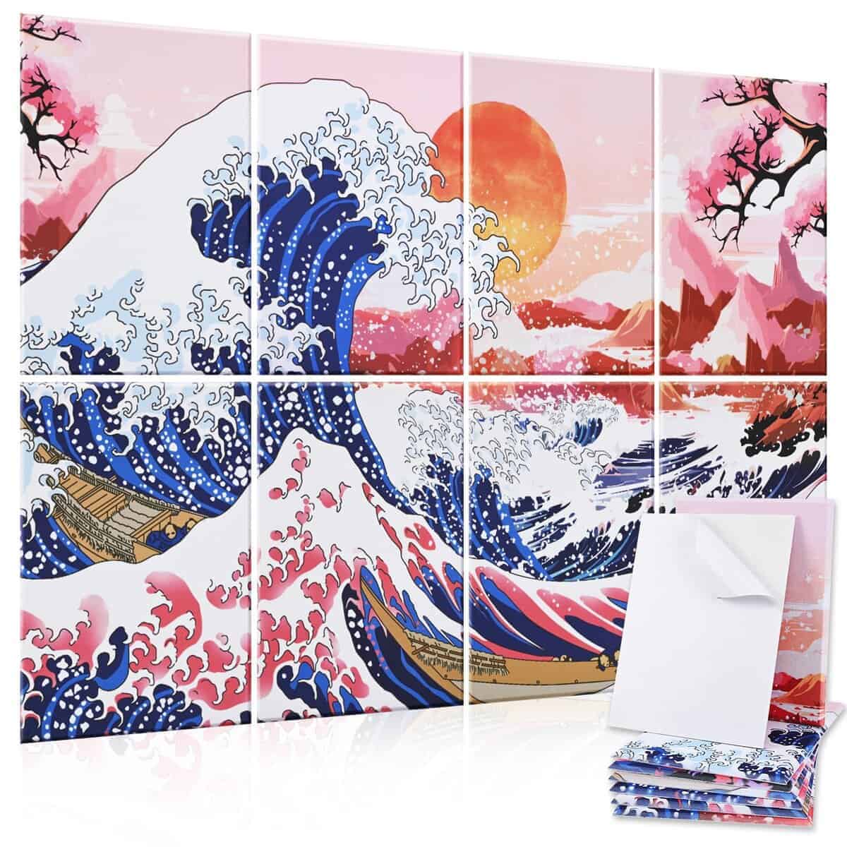 Paneles Acústicos de Arte AtawLege, 48"X32" Paneles