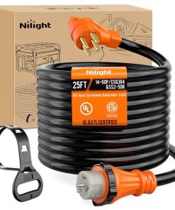 Nilight Cable de Extensión para Generador de 50 Amperios de