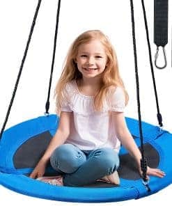 TURFEE 40" - Columpio de Árbol en Forma de Plato -