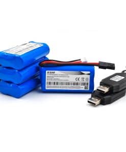 Coonyard (Paquete de 4) Batería recargable de iones de